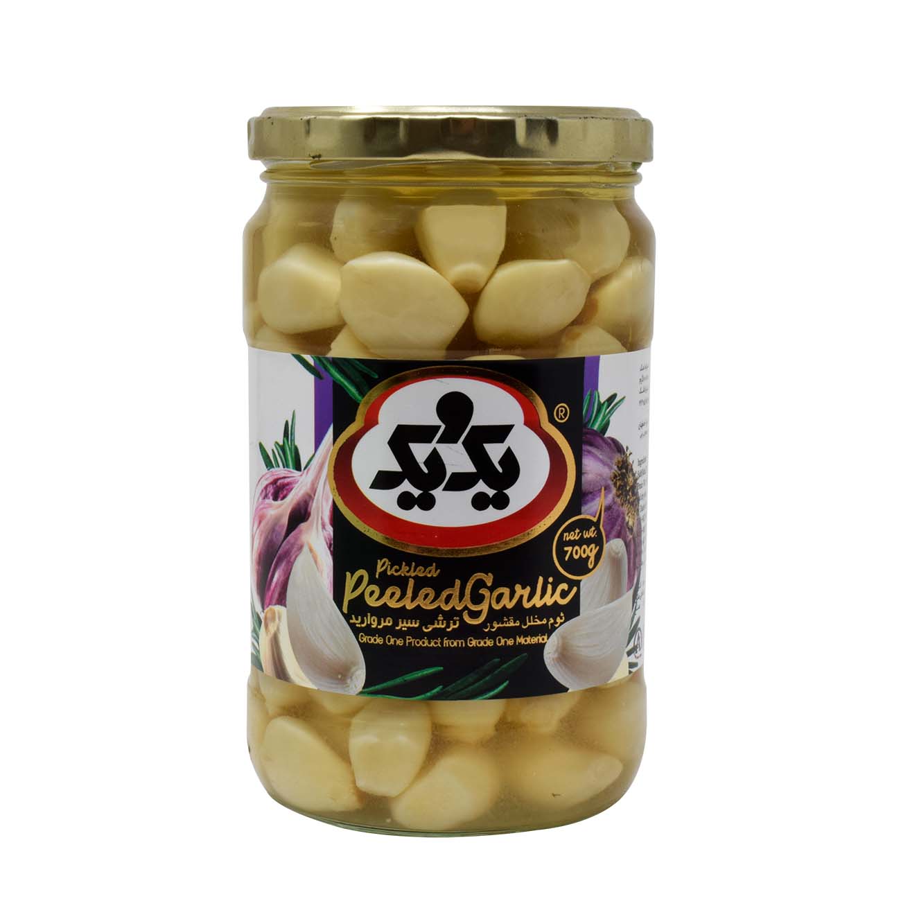 1&1 Peeled Garlic Pickles 700g Pamir GmbH